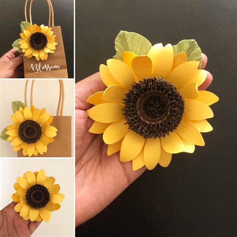 sun flower paper